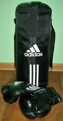 Детский набор для бокса adidas (груша + перчатки) adiBACJR
